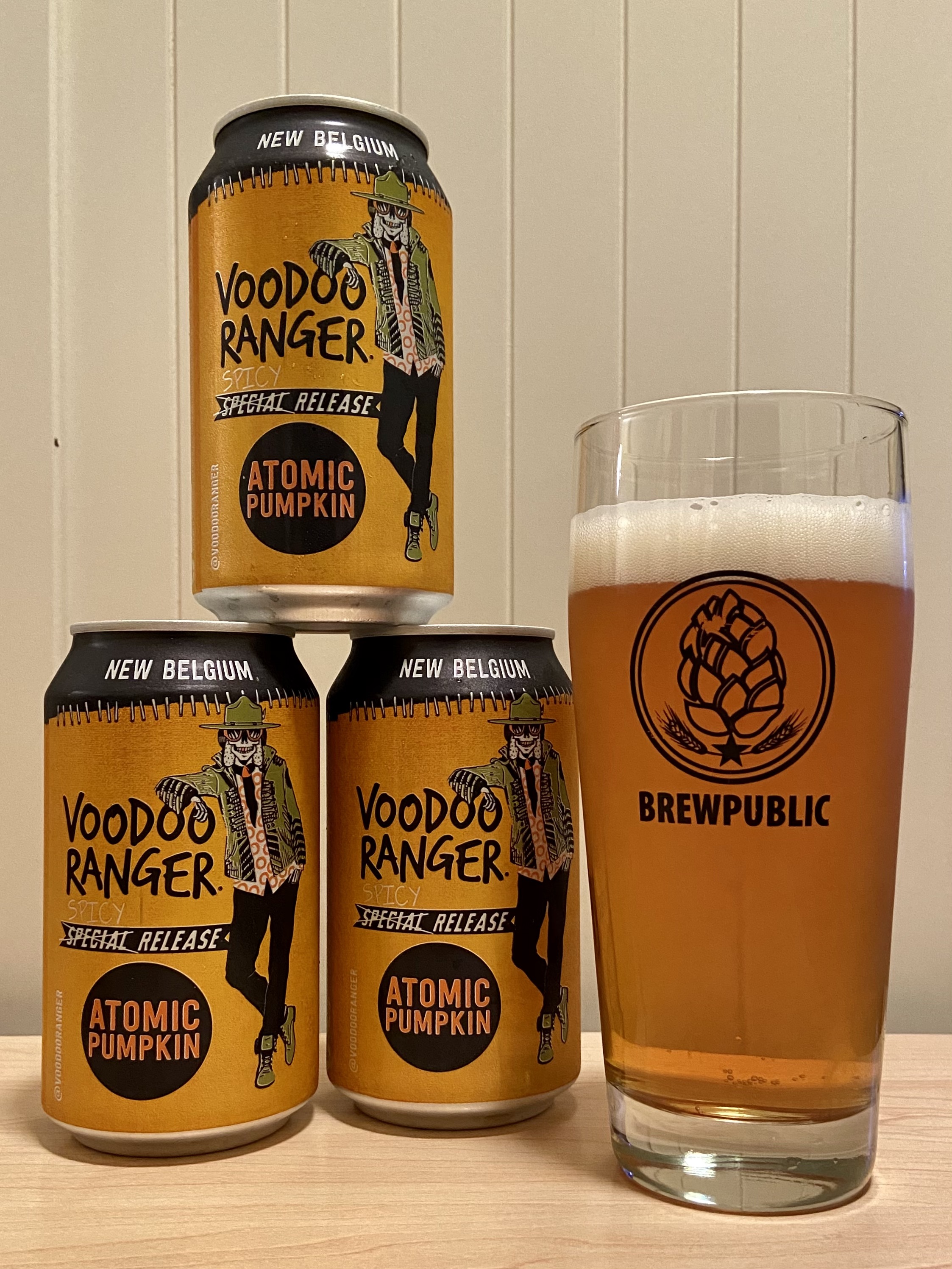 Voodoo Ranger Pub Glass