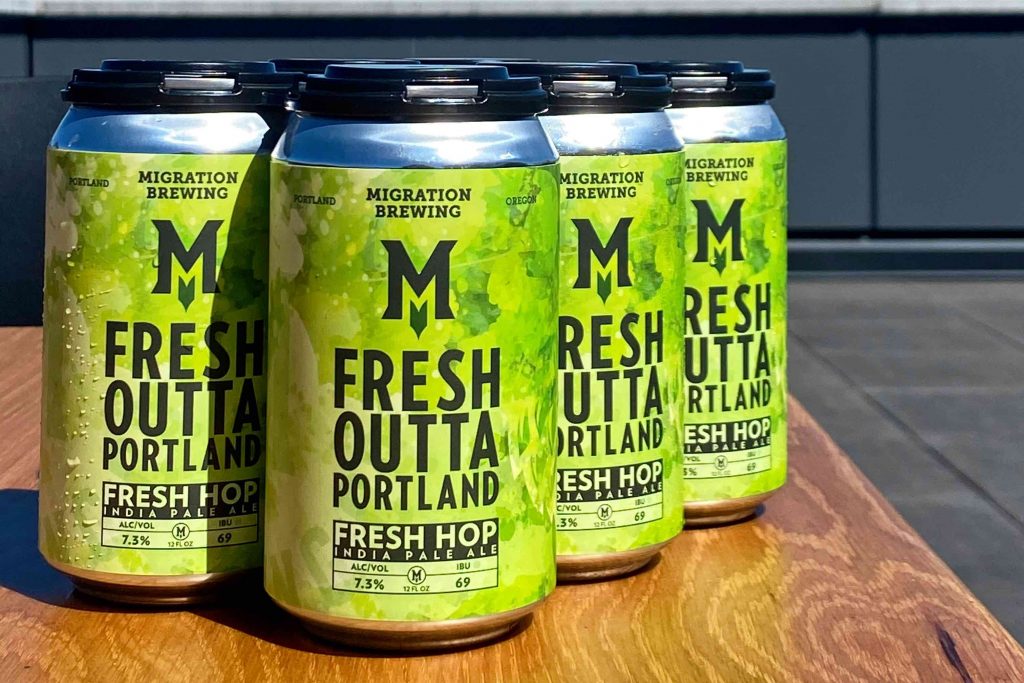 Migration Brewing Releases Fresh Outta Portland – Fresh Hopped IPA