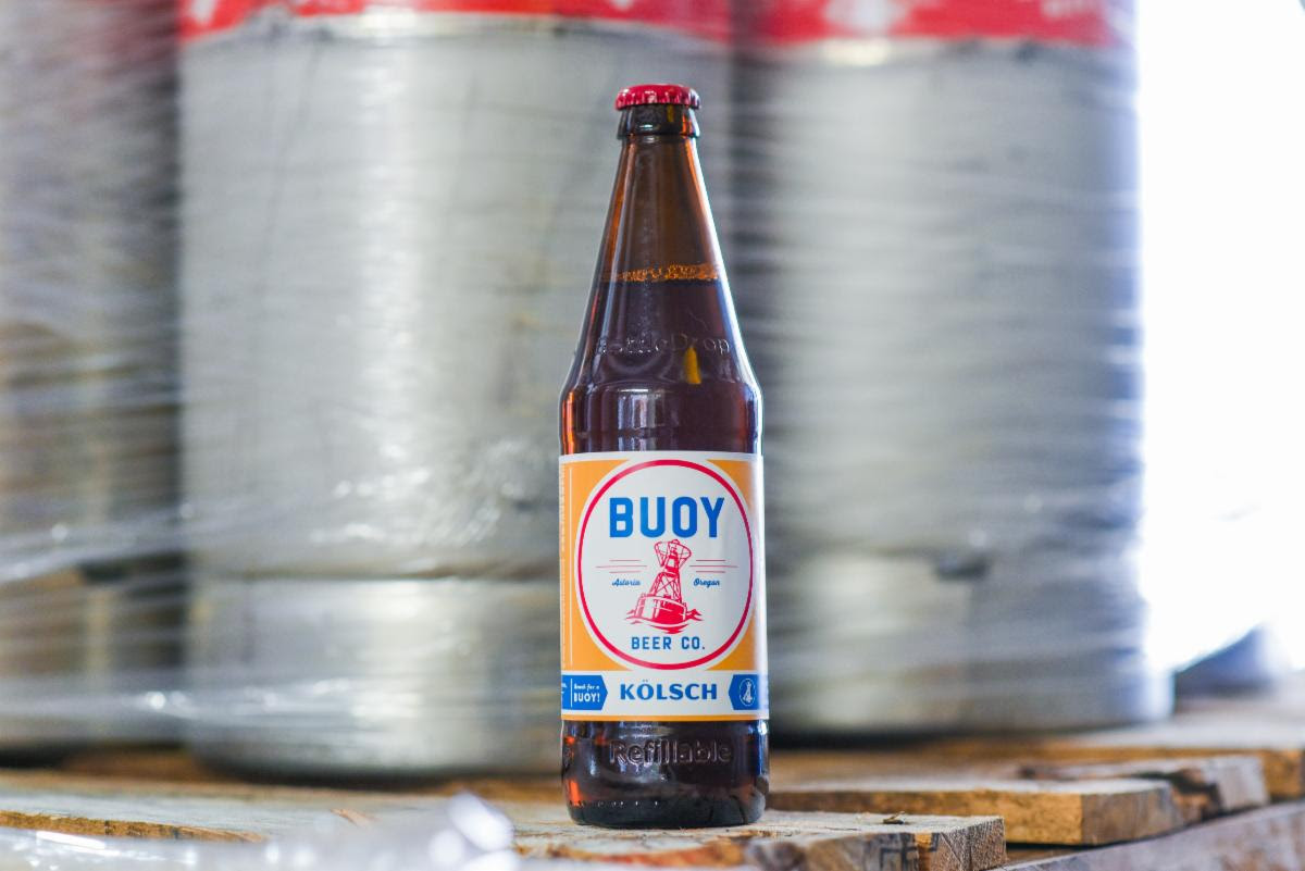 image of Buoy Kolsch courtesy of Buoy Beer Co.