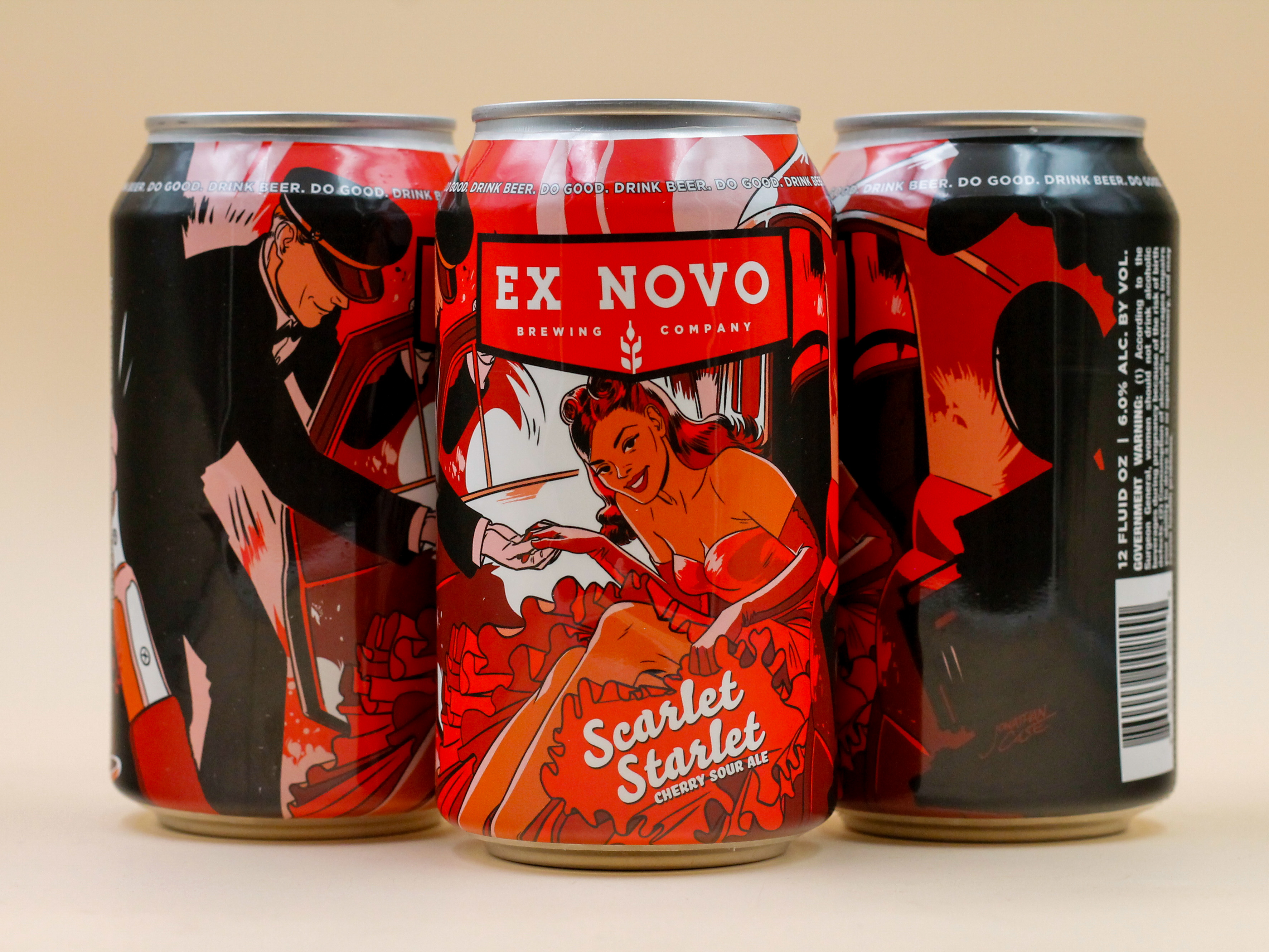 Ex Novo Brewing Expands Its Rotating Sour Series With Scarlet Starlet