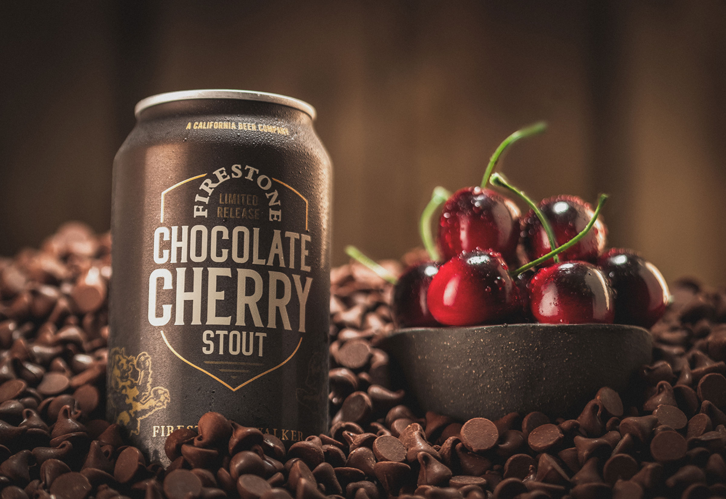 image of Chocolate Cherry Stout courtesy of Firestone Walker Brewing