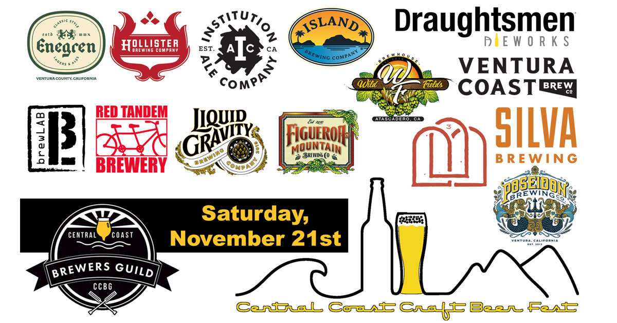 California Central Coast Craft Virtual Beer Fest - November 21, 2020