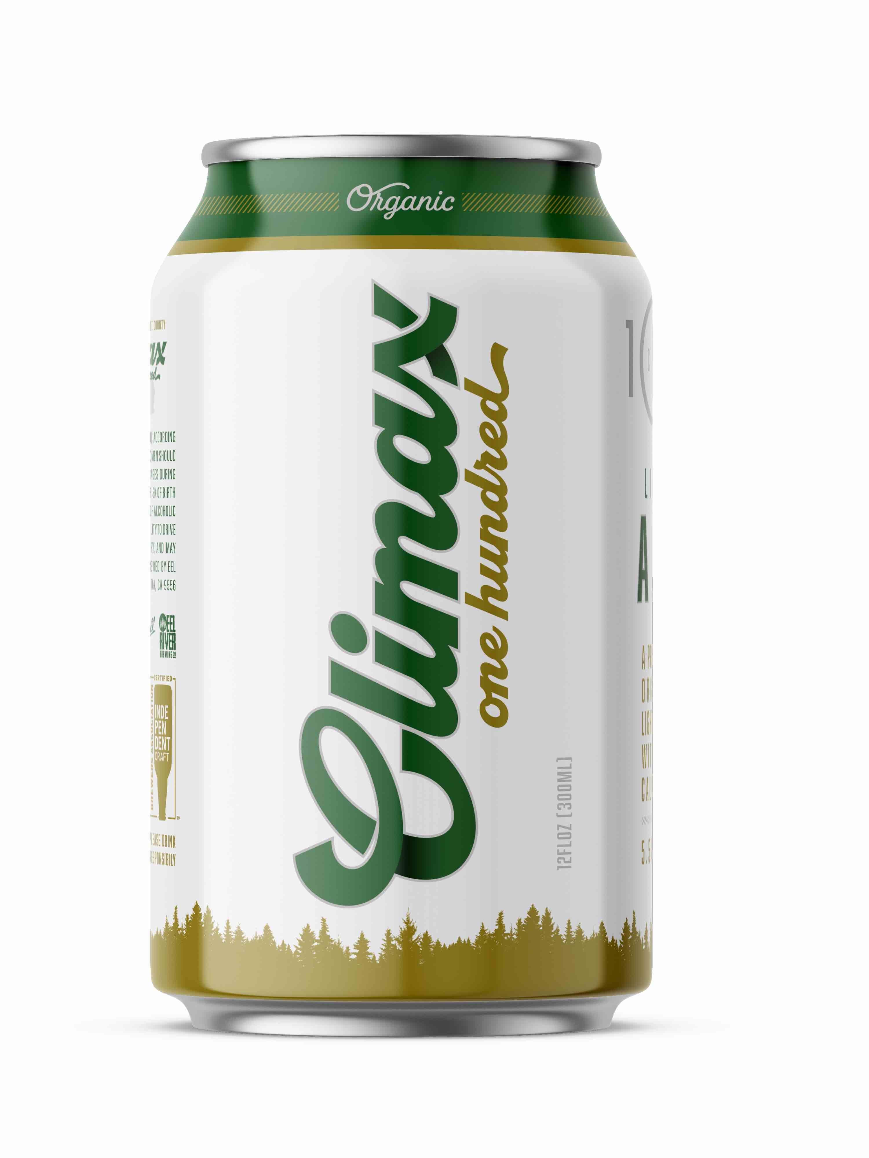 Eel River Brewing Climax 100 – Premium 100% Organic Light Ale