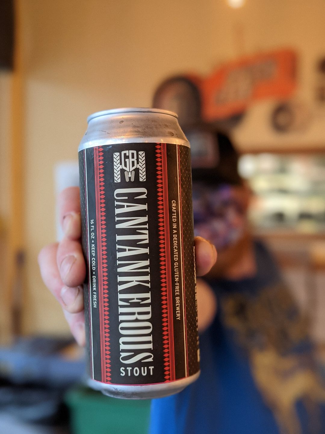 image of Cantankerous Stout courtesy of Ground Breaker Brewing