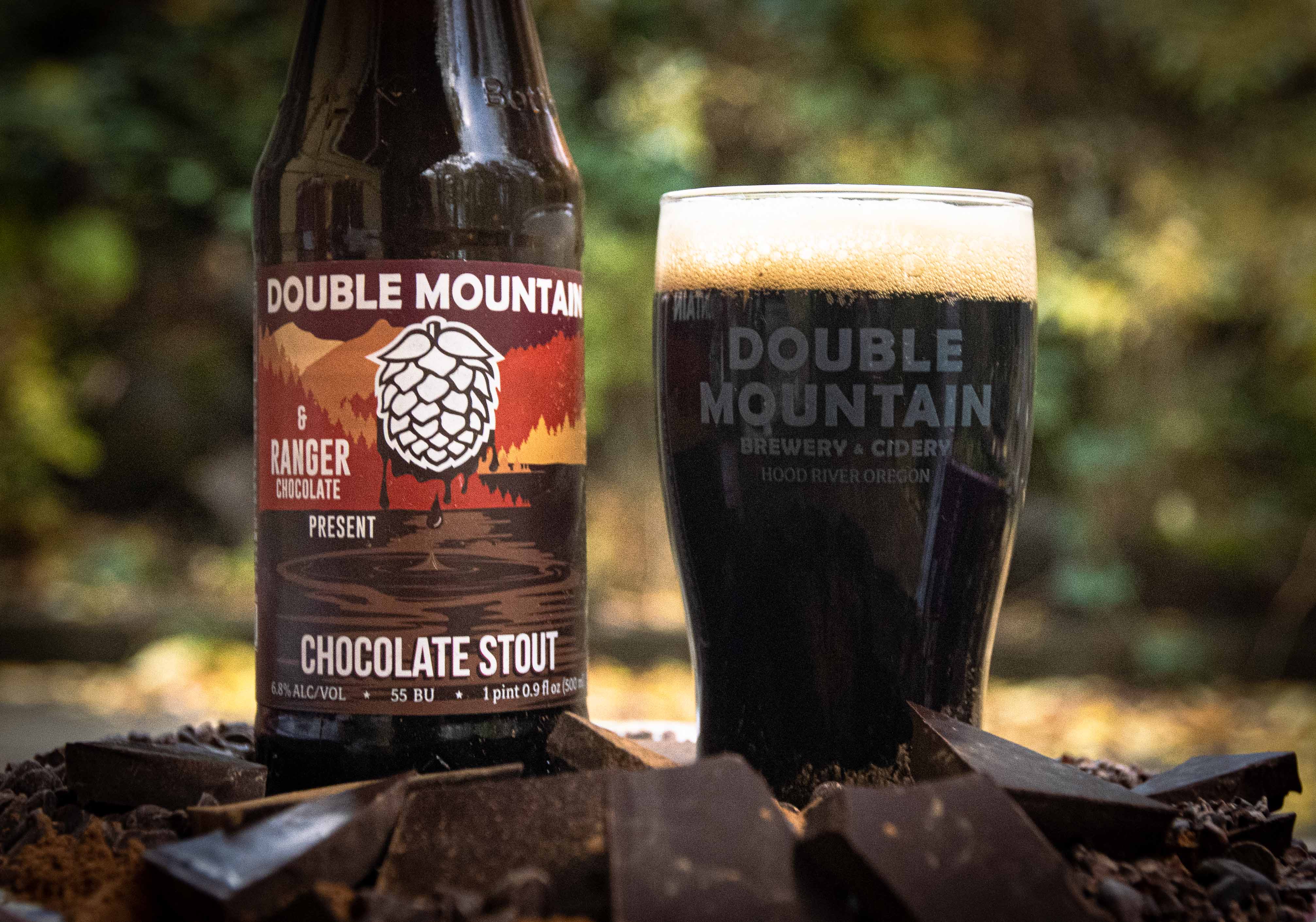image of Chocolate Stout, a collaboration with Ranger Chocolate courtesy of Double Mountain Brewery