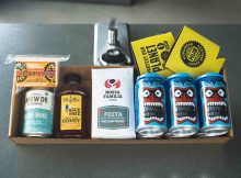 Hopworks opens a festive Holiday B Store featuring local Certified B Corp products. (image courtesy of Hopworks Urban Brewery)