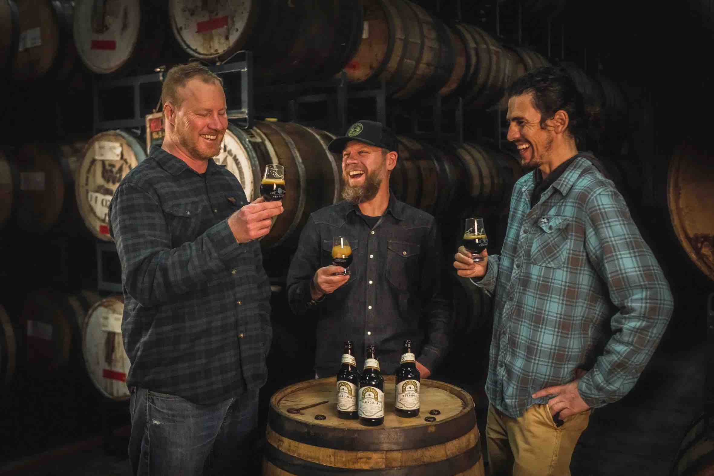 image of Jim Crooks, Matt Brynildson, and Eric Ponce courtesy of Firestone Walker Brewing
