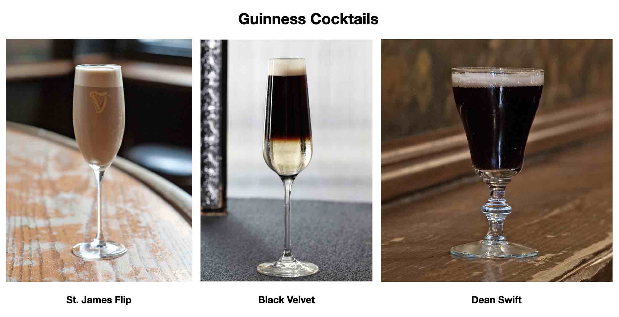 Guinness Stout Cocktails