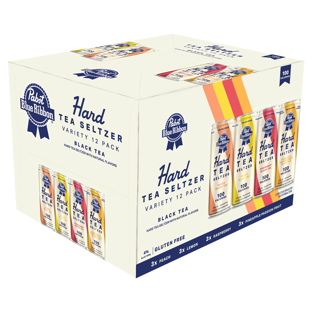 Pabst Blue Ribbon Hard Tea Seltzer Variety Pack