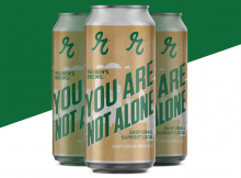 Reuben's Brews You Are Not Alone - Hospitality Industry Fundraising Beer