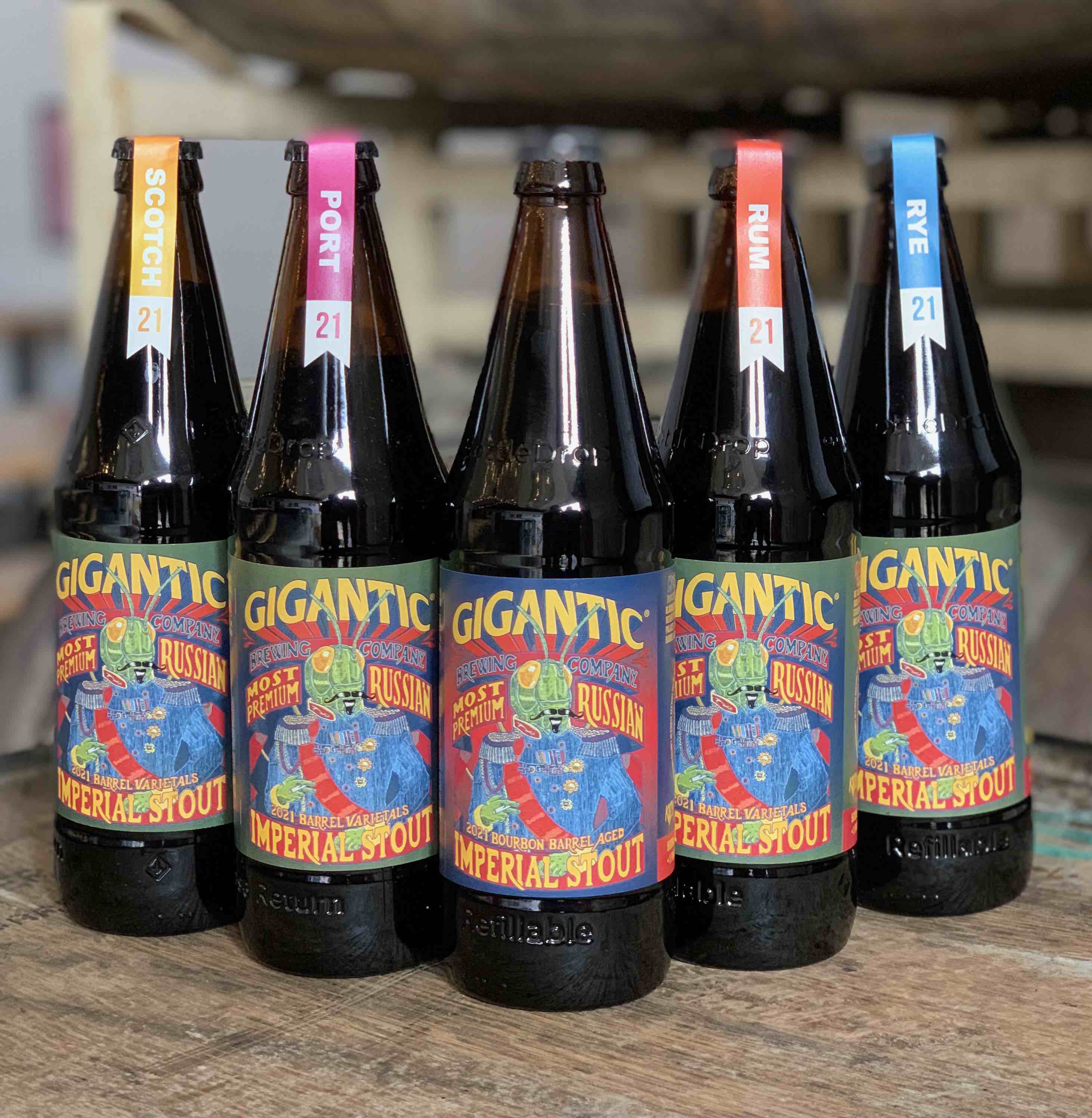image of 2021 Most MOST Premium Russian Imperial Stout courtesy of Gigantic Brewing