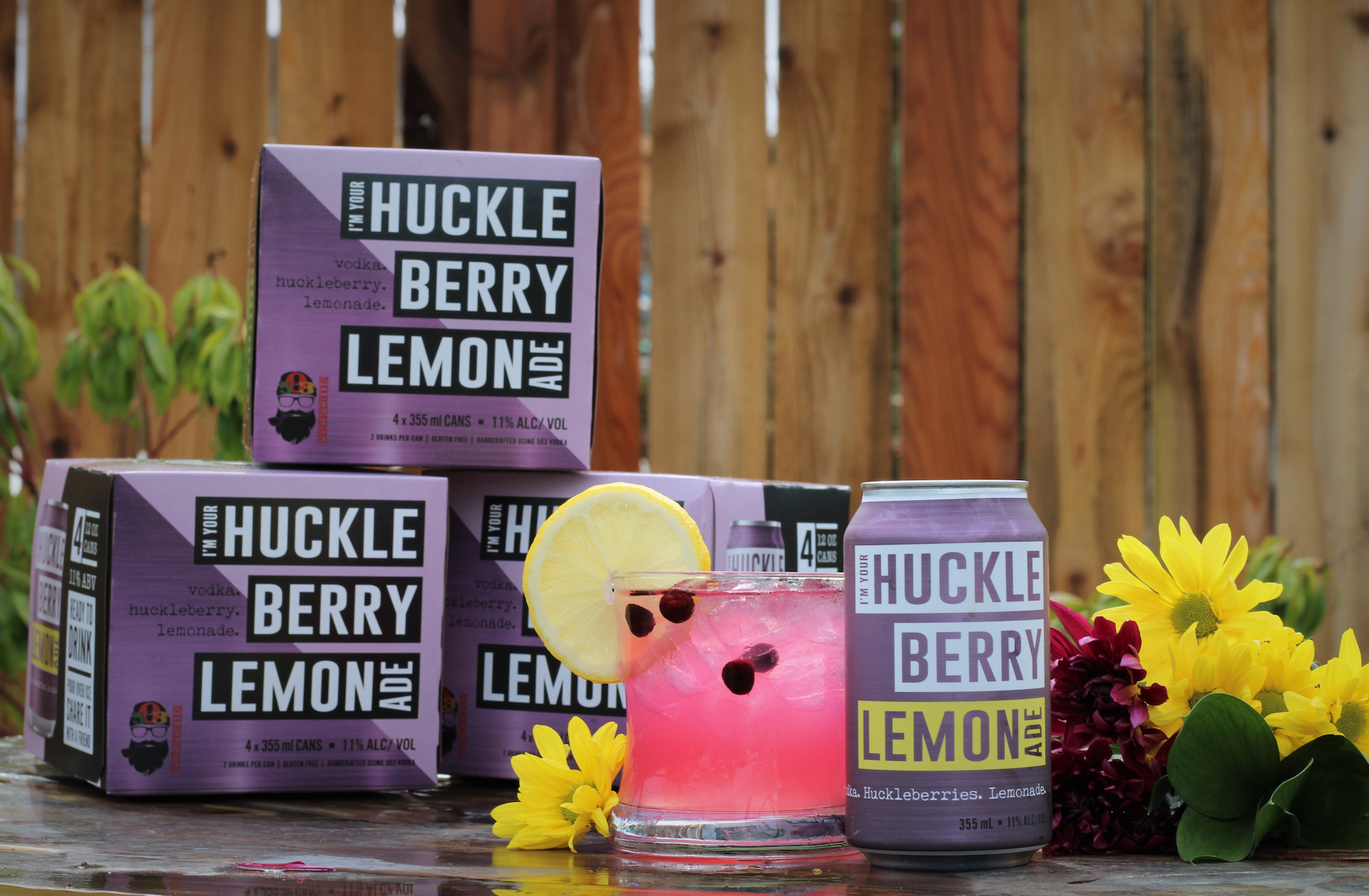 image of Huckleberry Lemonade courtesy of 503 Distilling