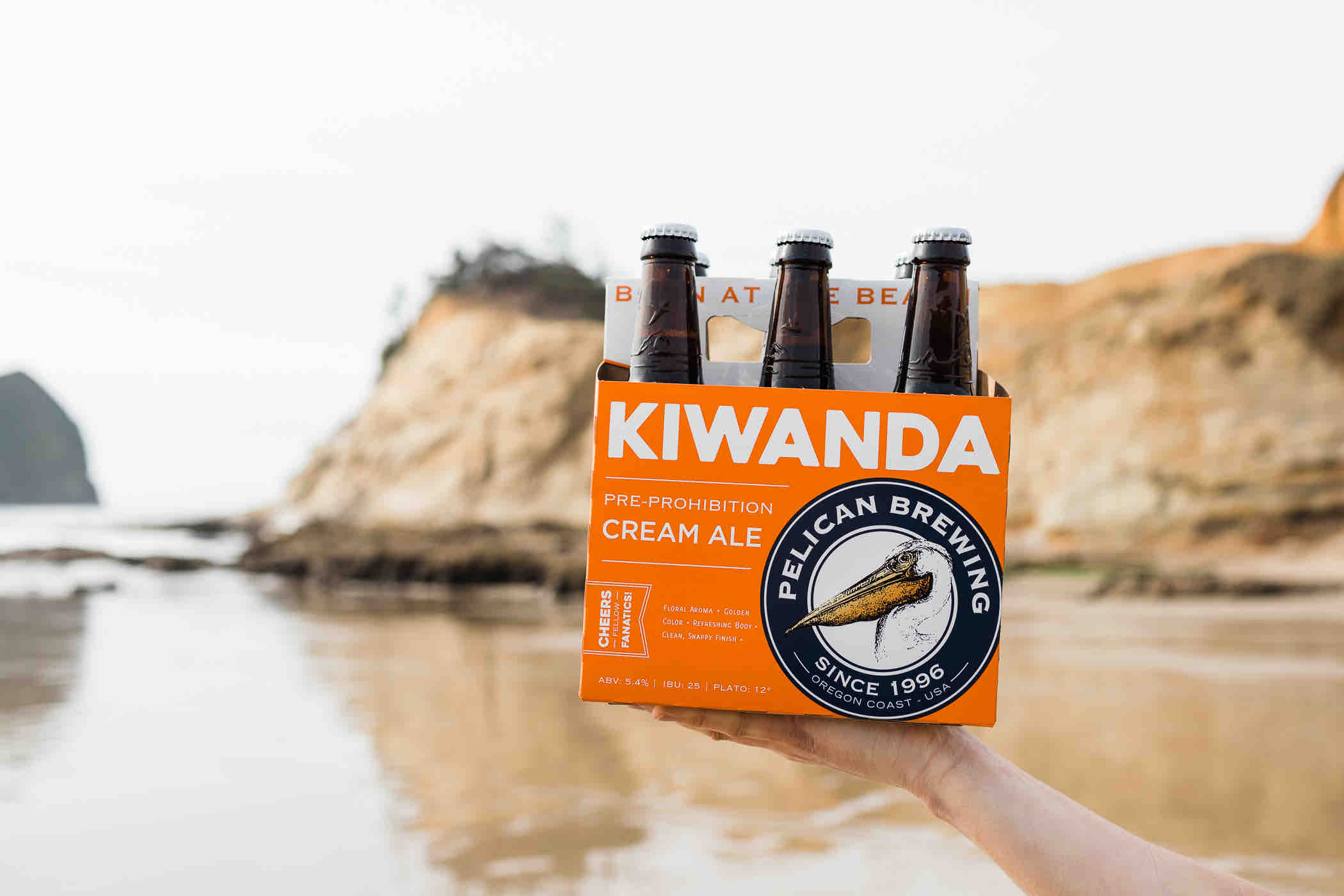 image of Kiwanda Cream Ale courtesy of Pelican Brewing Co.