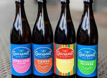 image of Chuckanut Brewery bottles courtesy of Day One Distribution