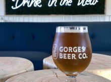 Drink in the view at Gorges Beer Co. copy