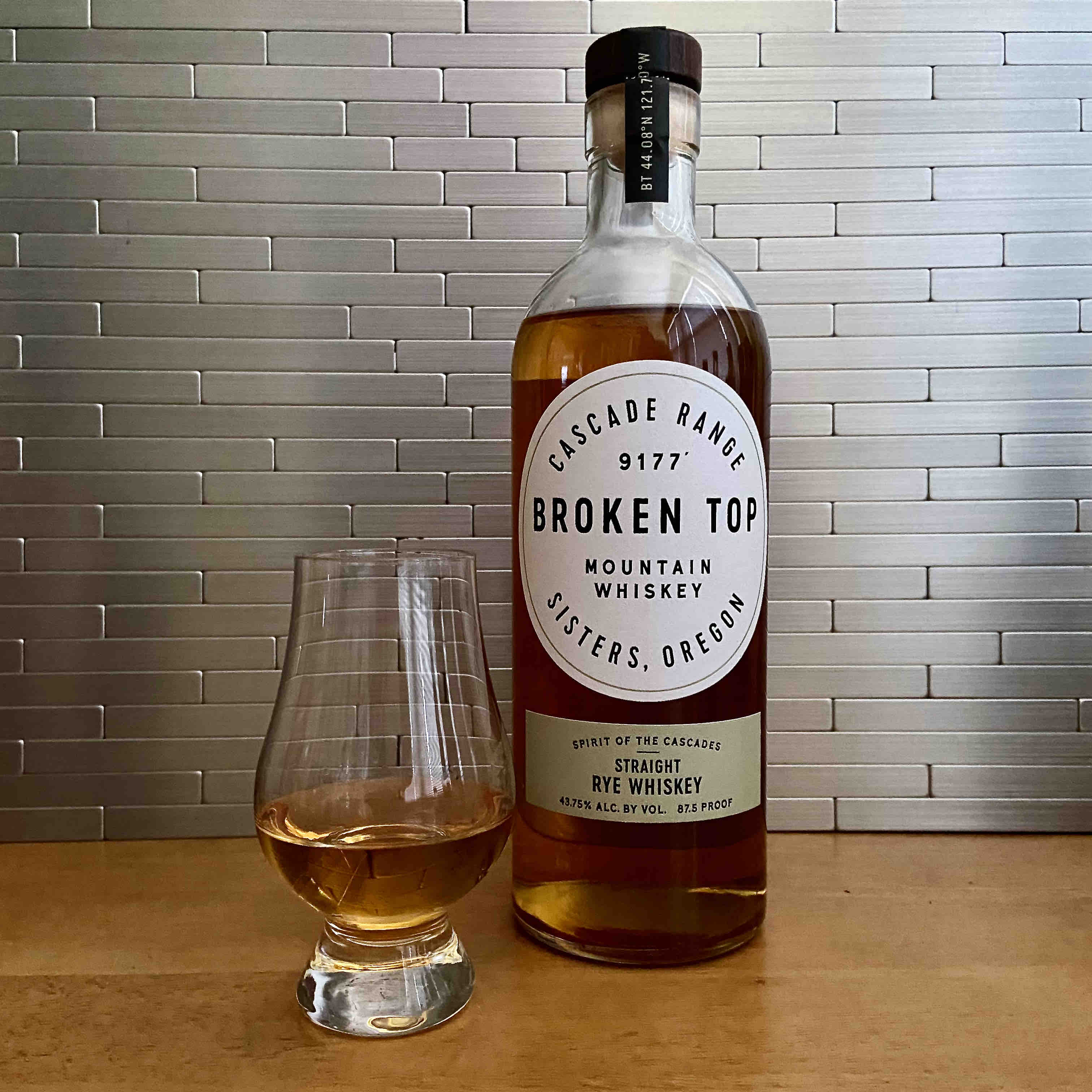 Whiskey Wednesday Broken Top Straight Rye Whiskey