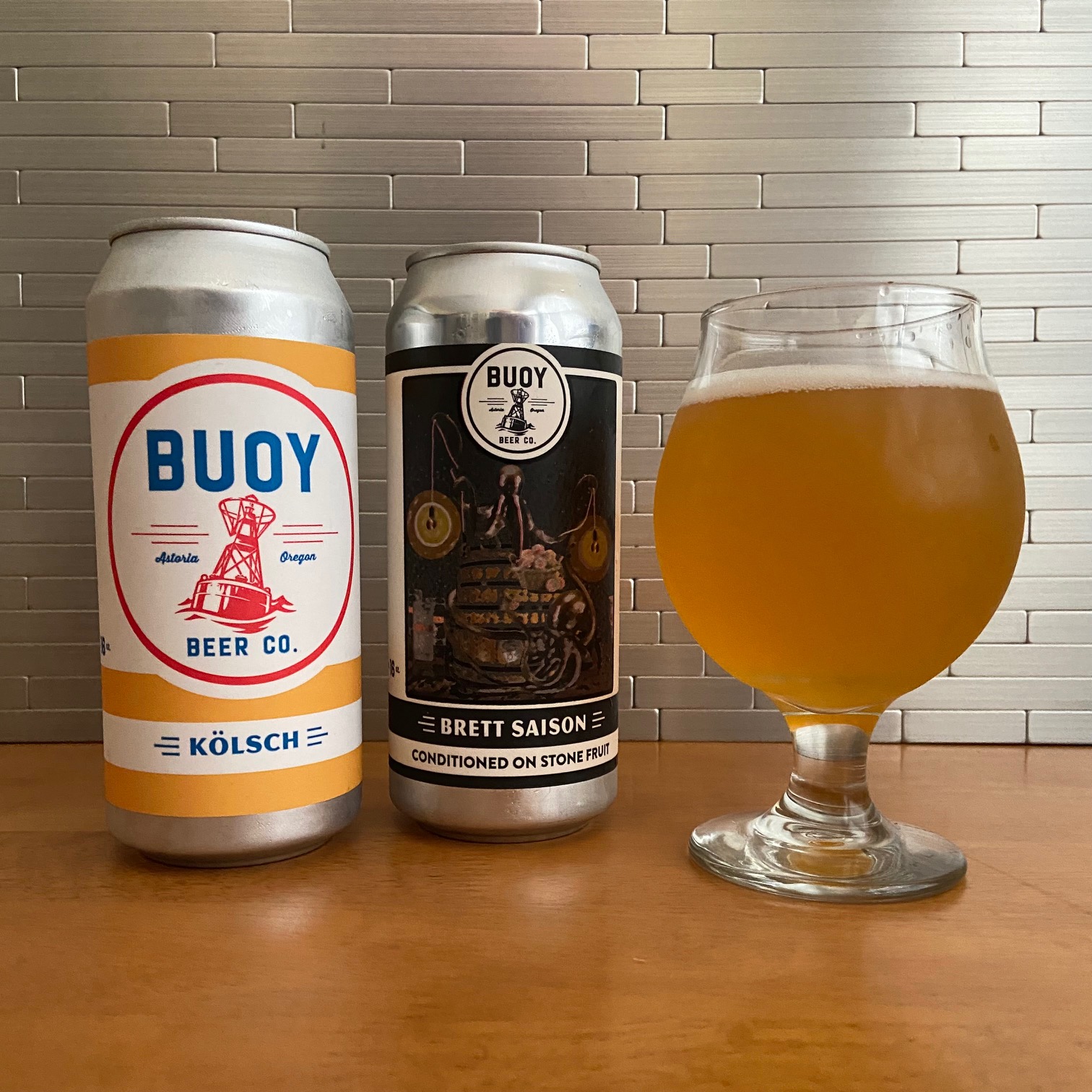 Buoy Beer Releases Brett Saison and Kölsch in 16oz Cans