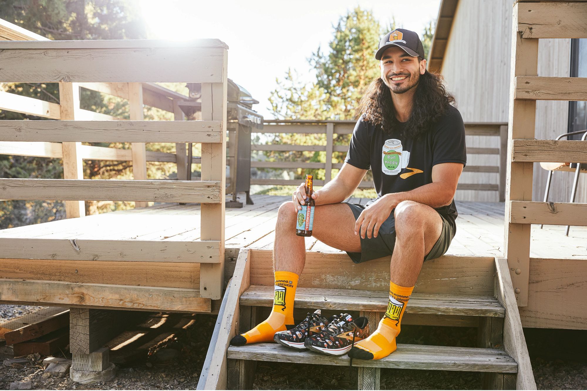 Deschutes Brewery and Brooks Running Partner on Beer Themed Run Hoppy Shoes  –