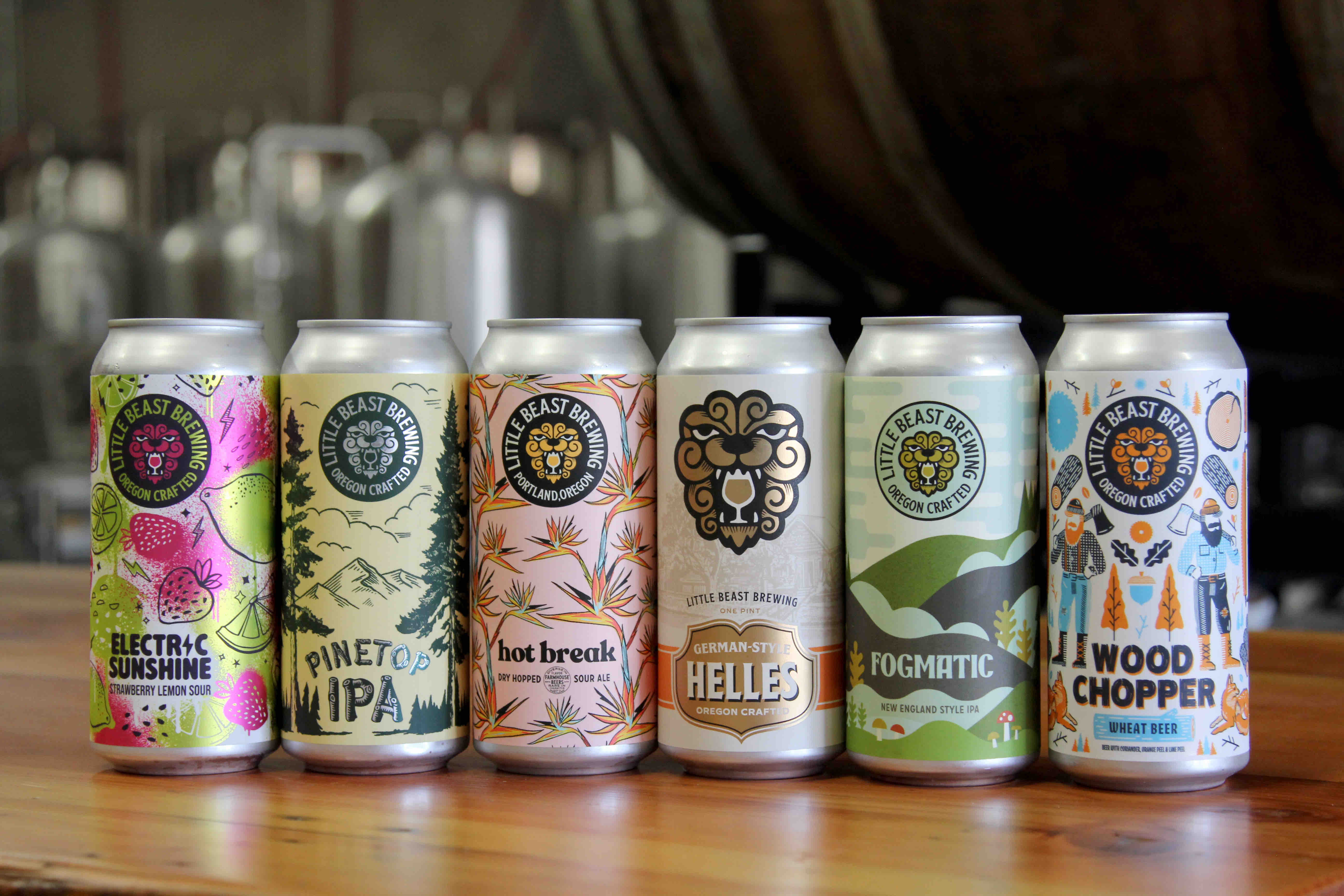 image of Little Beast Cans courtesy of Little Beast Brewing