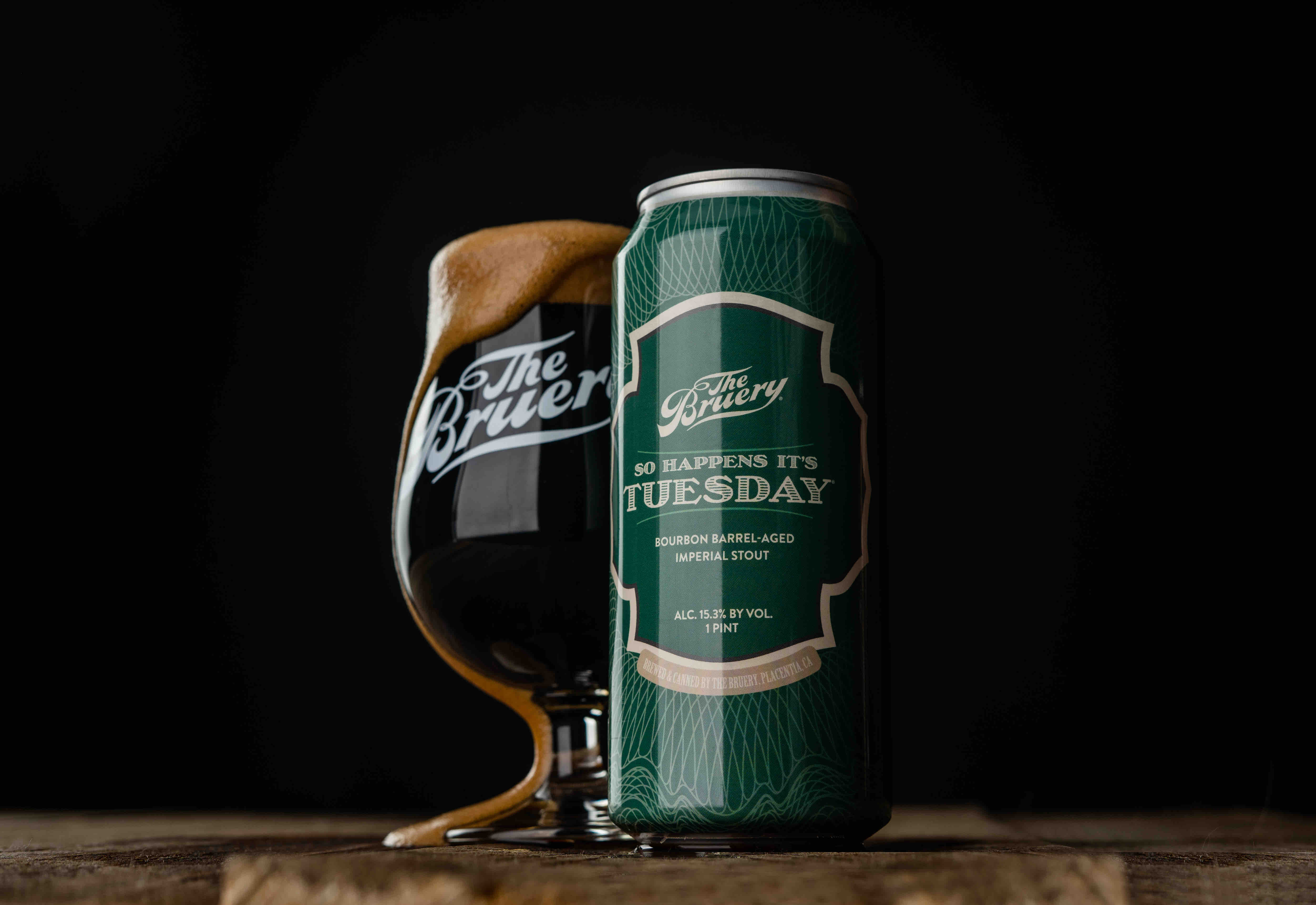 The Bruery Releases So Happens It’s Tuesday Bourbon BarrelAged Stout