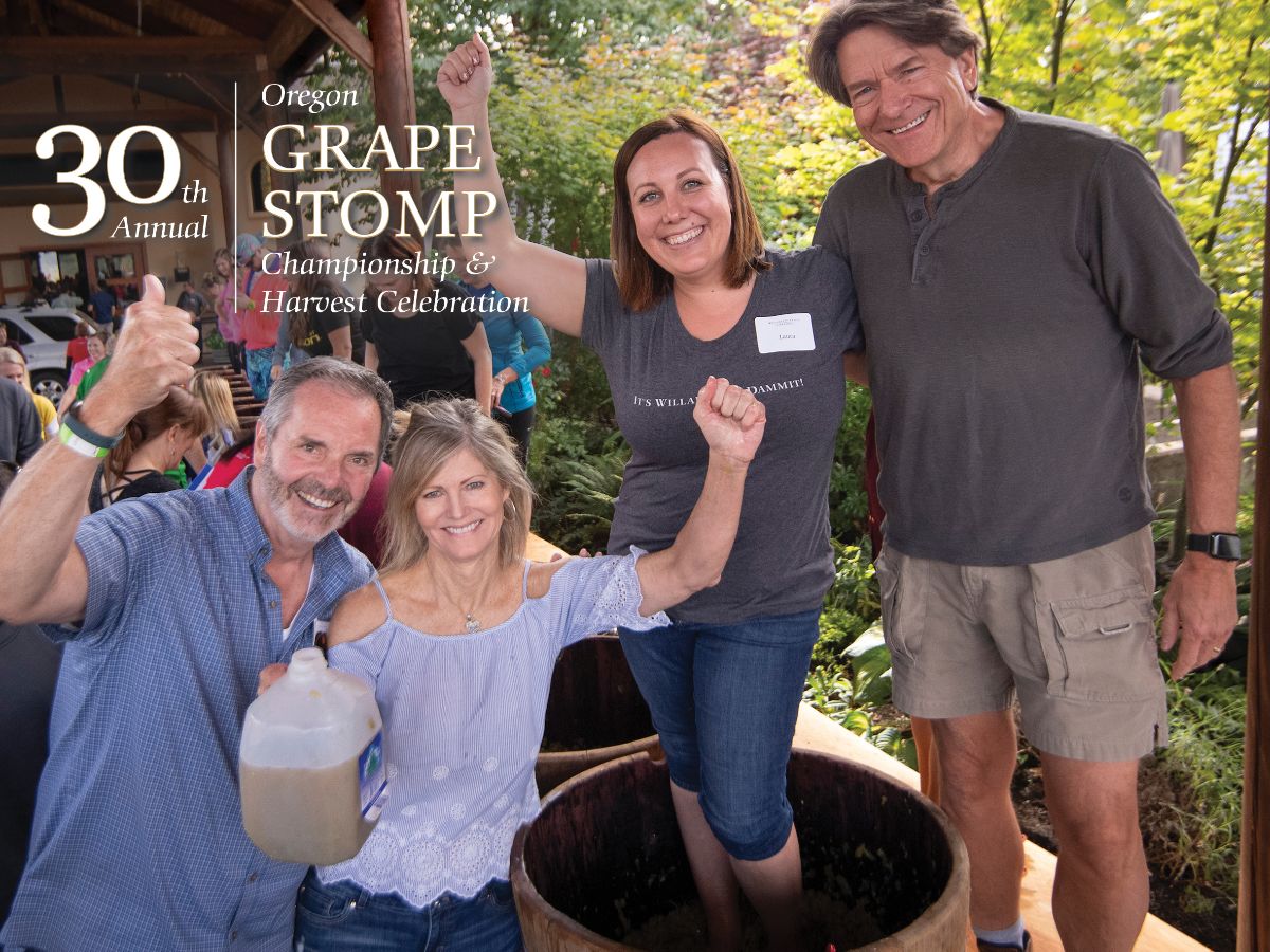 Willamette Valley Vineyards 30th Annual Oregon Grape Stomp Championship