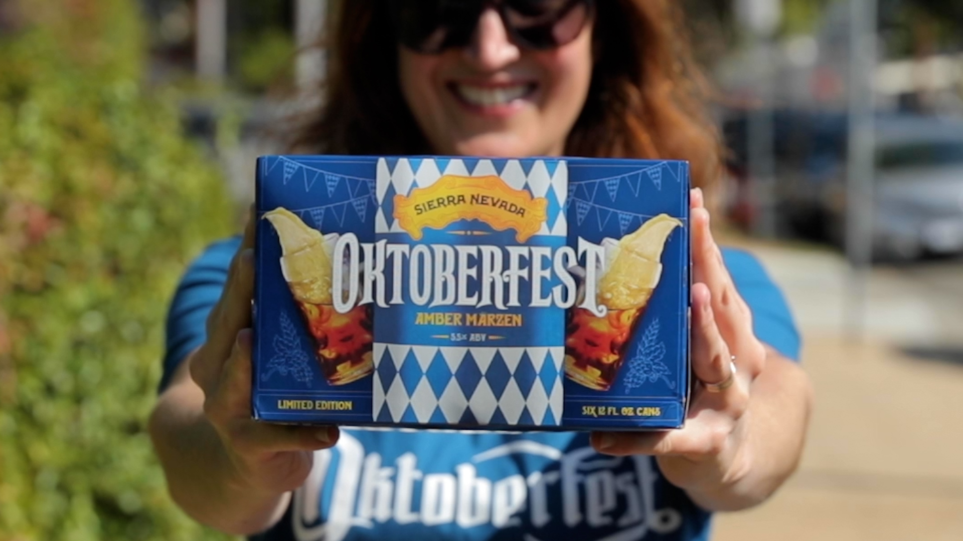 image of home Oktoberfest delivery courtesy of Sierra Nevada Brewing