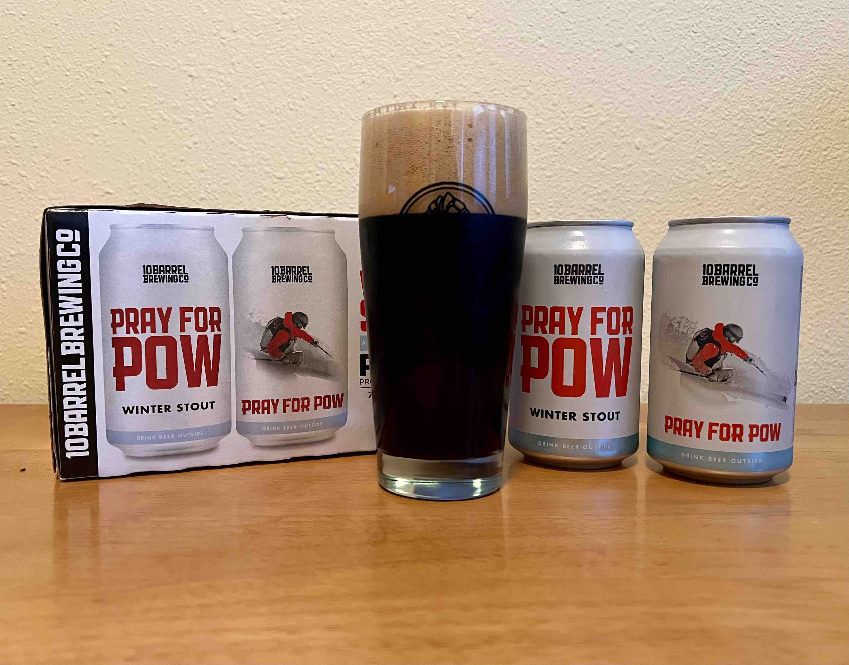 Pray For POW is the new winter seasonal stout from 10 Barrel Brewing