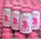 image of pink labeled Knotty Blonde Ale in support of Breast Cancer Awareness Month courtesy of Three Creeks Brewing