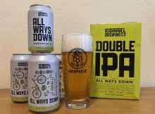 10 Barrel Brewing releases the new All Ways Down Double IPA in 12oz cans and bottles, 19.2oz cans and on draft.