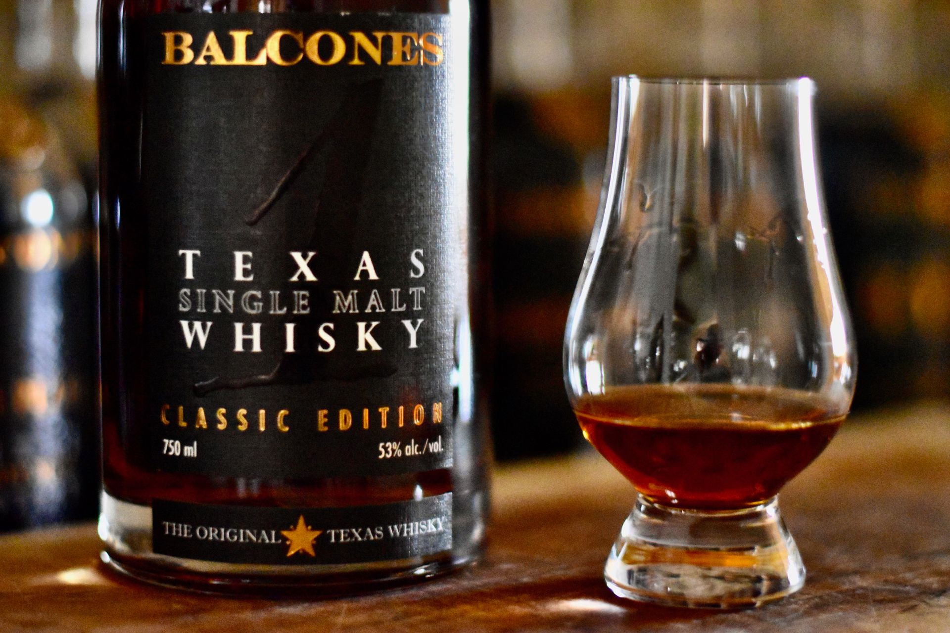 image of Texas Single Malt Whisky courtesy of Balcones Distilling