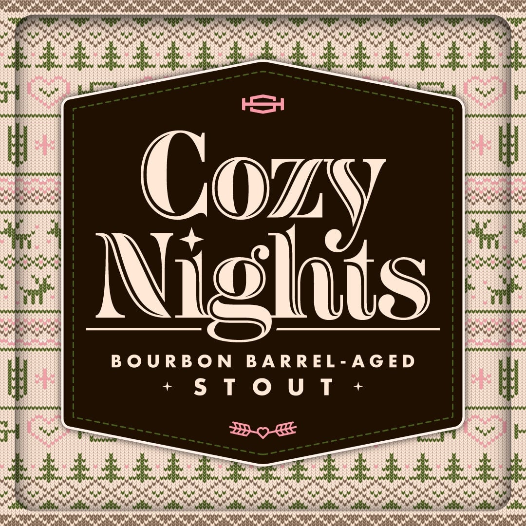 Hammer & Stitch Brewing Co. Cozy Nights Bourbon Barrel-Aged Stout