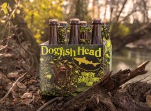 Dogfish Head Debuts 2022 Off-Centered Art Series with Where the Wild Hops Are. (image courtesy of Dogfish Head Craft Brewery)