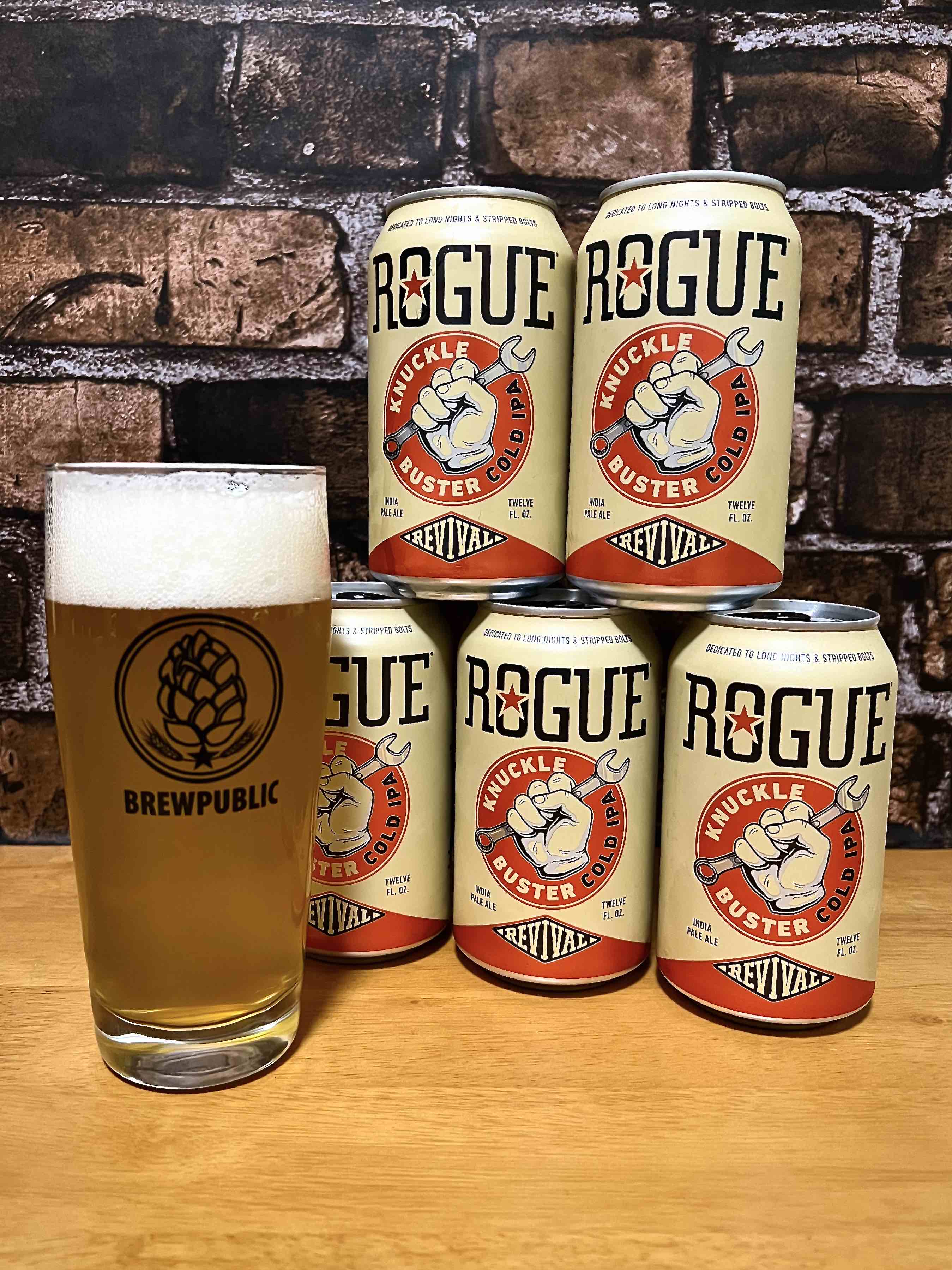 Koor slim Wiegen Rogue Ales & Spirits and Revival Cycles Collaborate on Knuckle Buster Cold  IPA