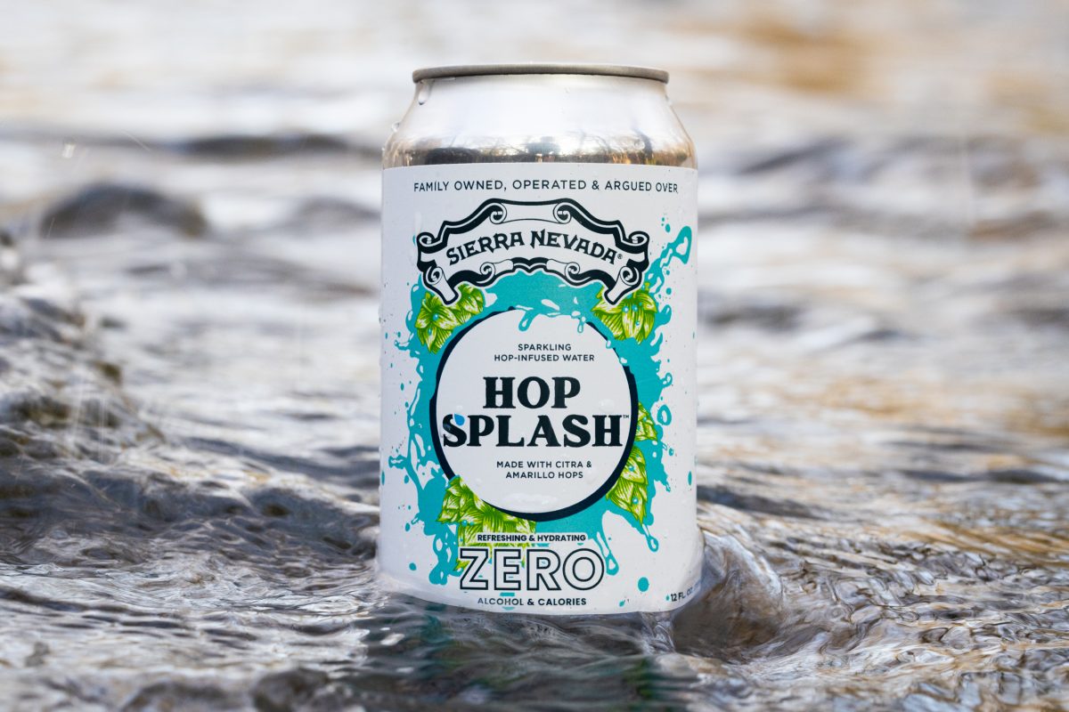 image of Hop Splash Sparkling Hop-Infused Water courtesy of Sierra Nevada Brewing