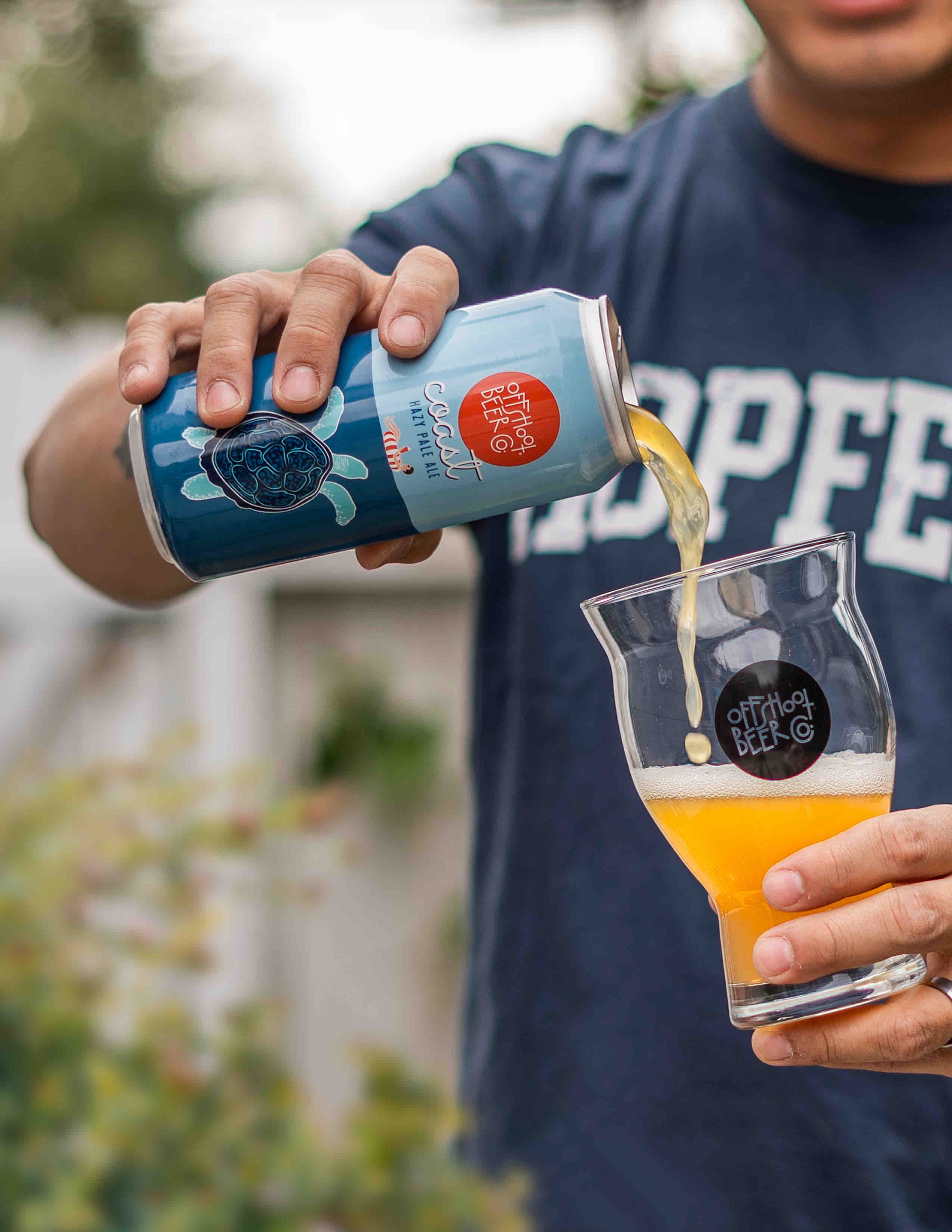 image of Coast (An Anytime Hazy Pale Ale) courtesy of Offshoot Beer Co.