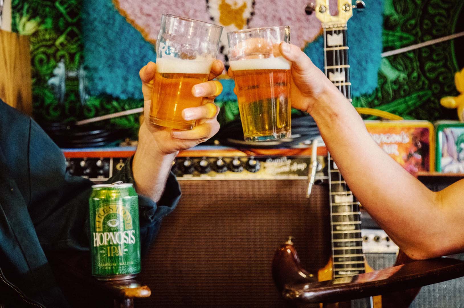 Cheers to Hopnosis IPA from Firestone Walker Brewing, the brewery's new West Coast IPA. (image courtesy of Firestone Walker Brewing)