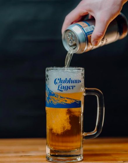 image of Clubhaus Lager courtesy of Von Ebert Brewing