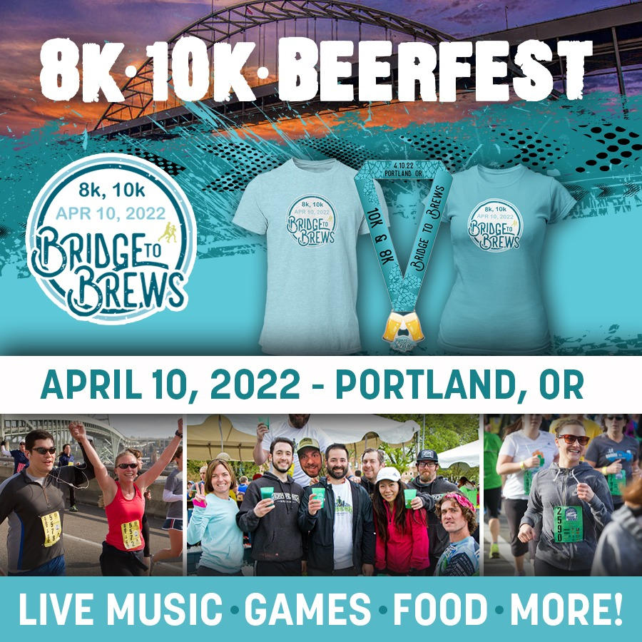 Bridge to Brews Returns to Portland on April 10th