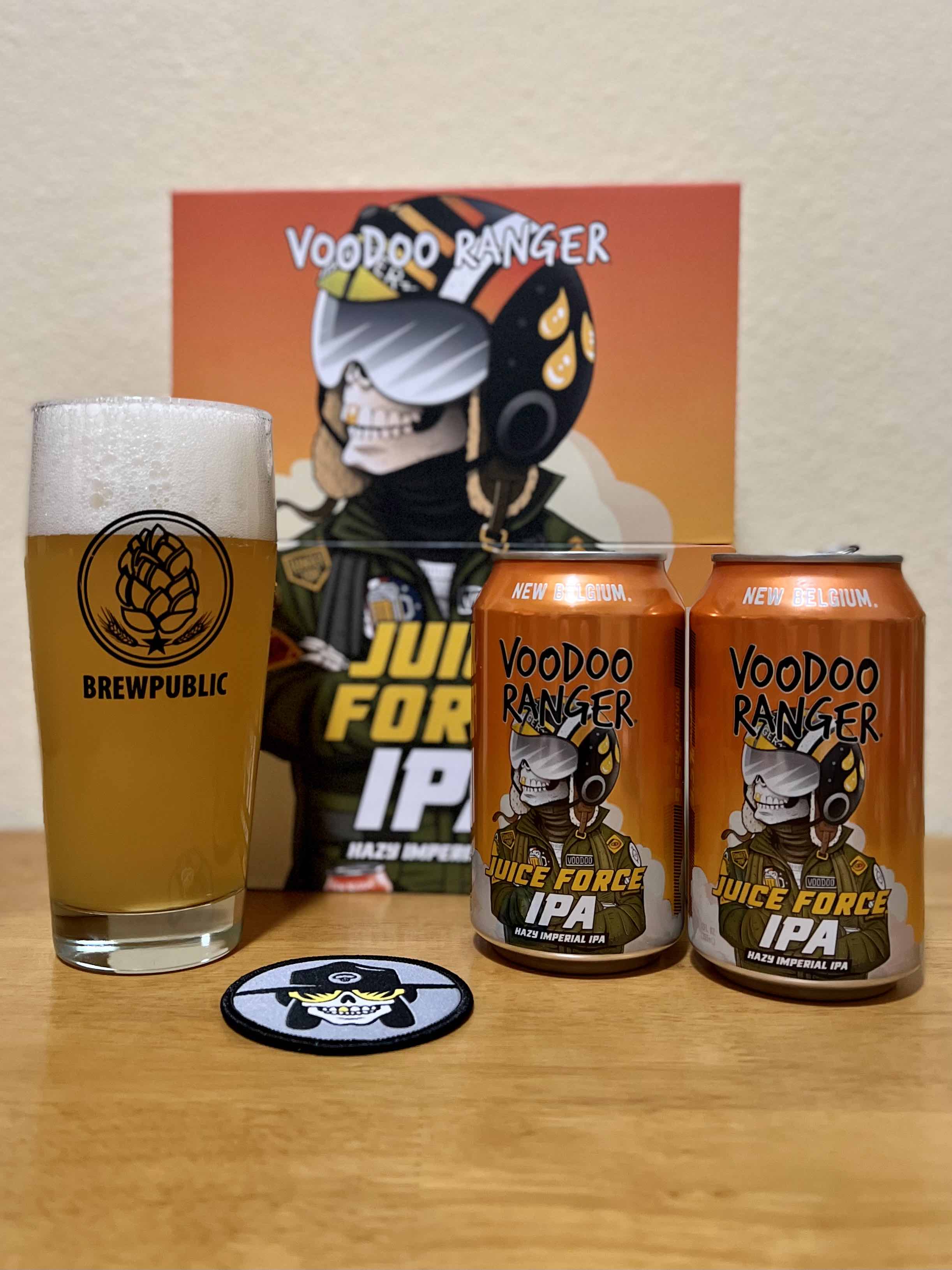 Voodoo Ranger Pub Glass