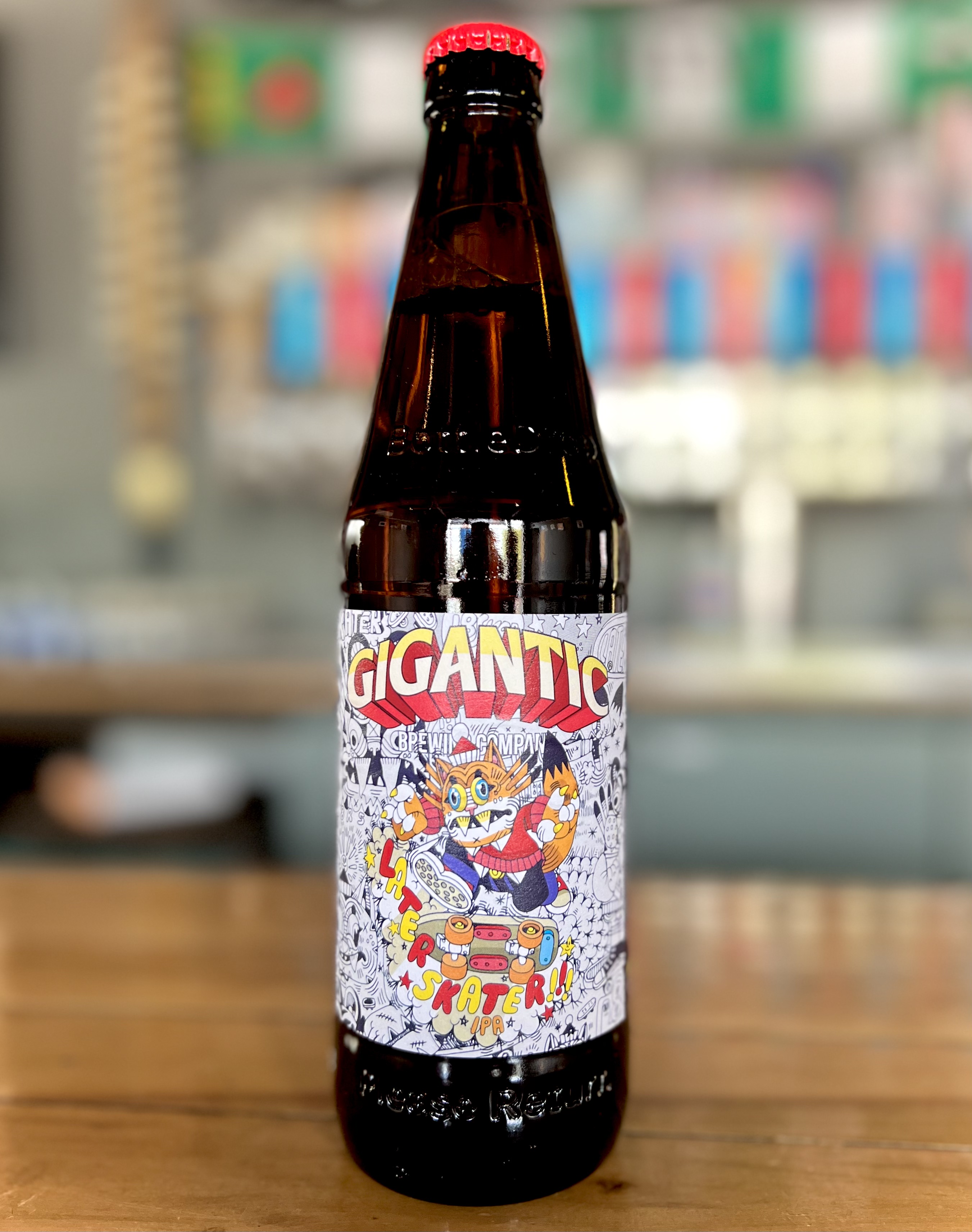 image of Later Skater IPA courtesy of Gigantic Brewing