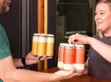 Ferment beers sold at beer window in Hood River, Oregon. (image courtesy of Ferment Brewing)