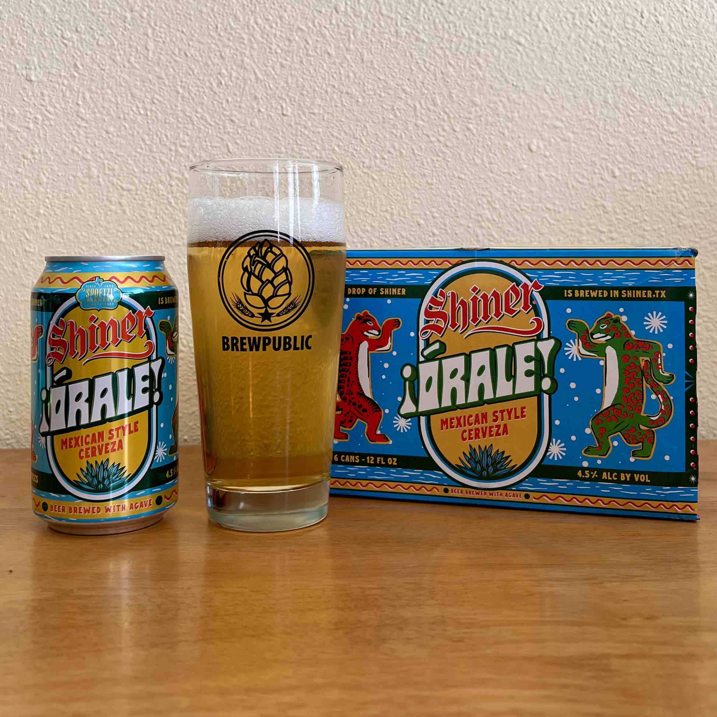 Shiner Beers introduces ¡Órale!, a Mexican-Style Lager brewed with agave.