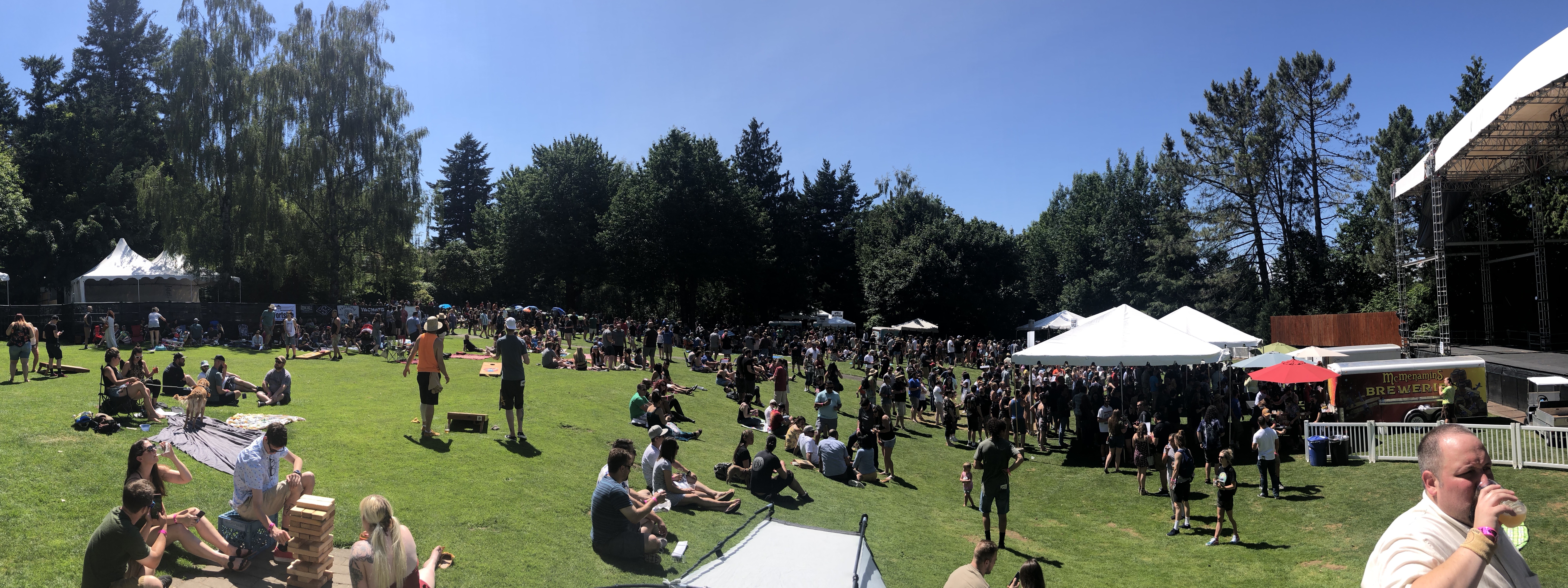 The 2019 edition of the Edgefield Brewfest.