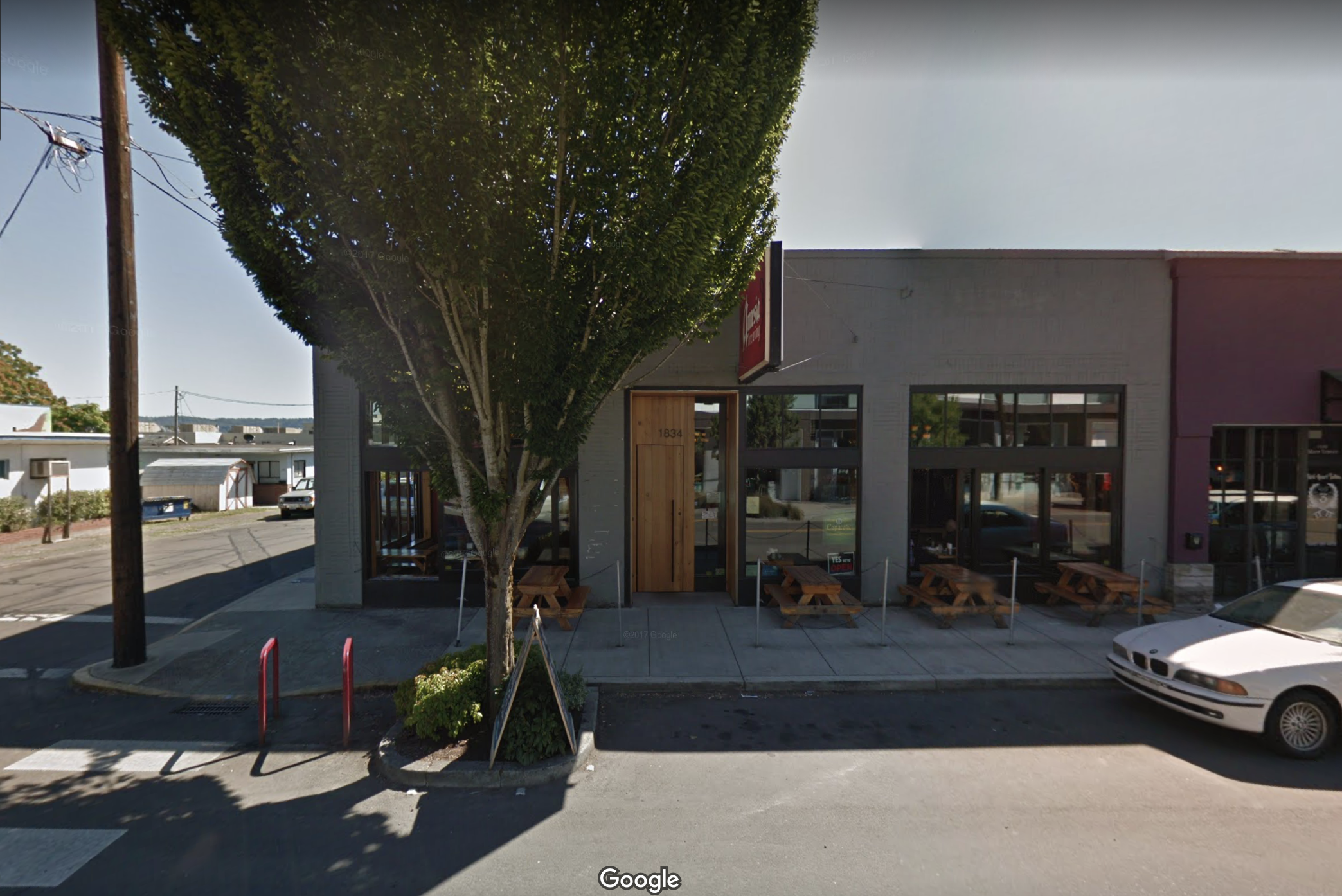 Trap Door Brewing's forthcoming location, The Gateway, located at 1834 Main Street in Washougal, Washington.