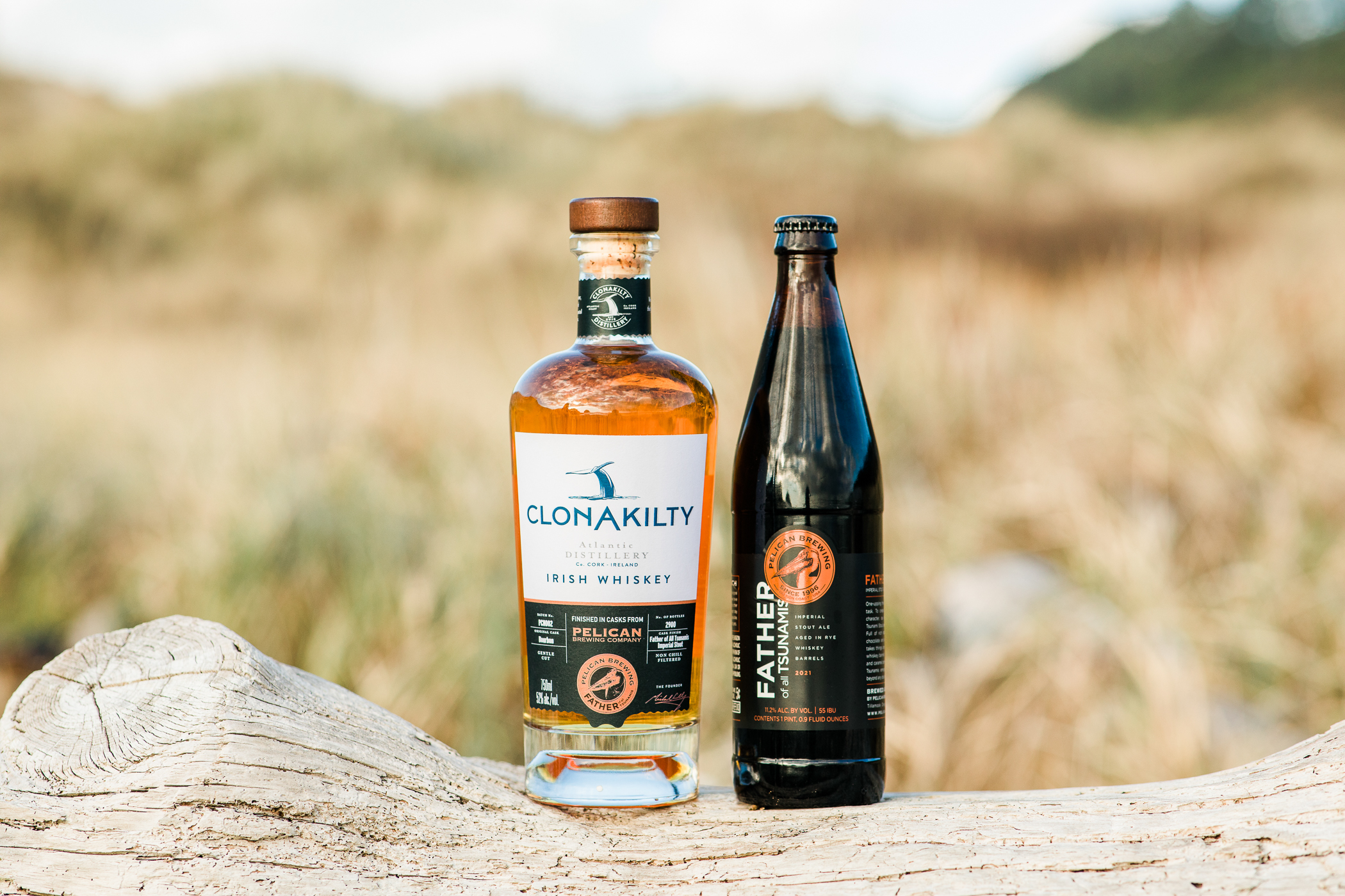 image of Clonakilty Father of All Tsunamis Stout Cask Finish Irish Whiskey courtesy of Clonakilty Distillery