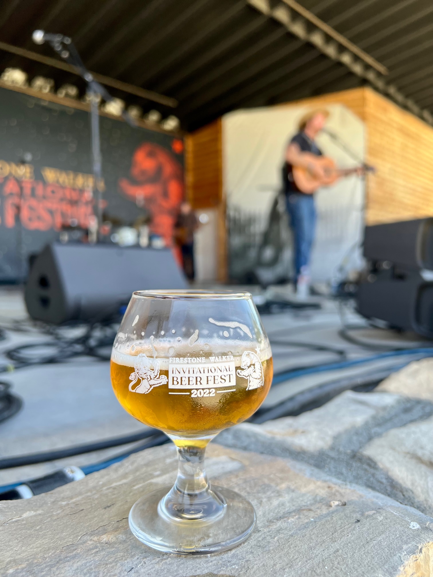 Beers and live music at the 2022 Firestone Walker Invitational Beer Fest made for a great combo in the warm Central Coast sun.
