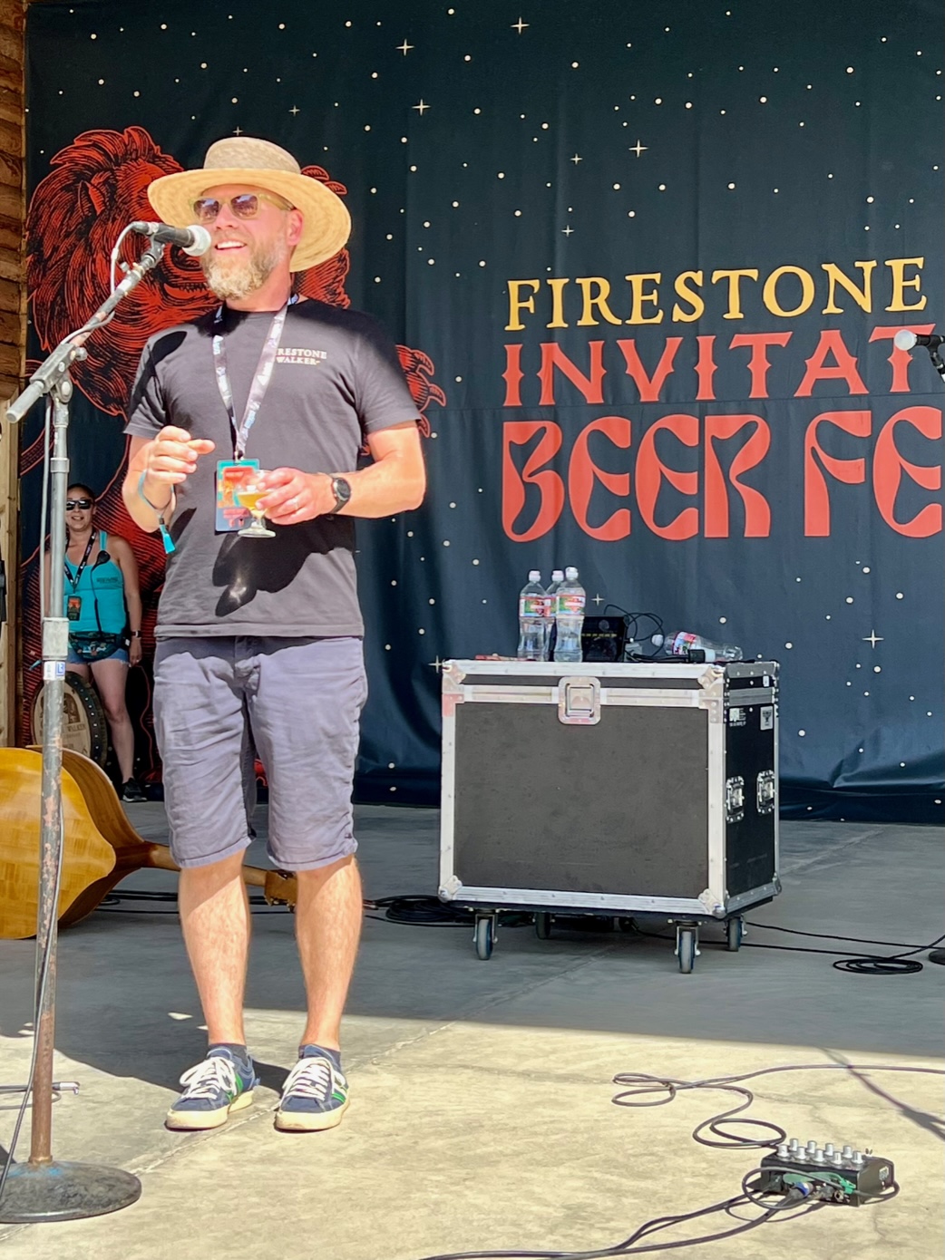 Matt Brynildson, Brewmaster of Firestone Walker Brewing at the 2022 Firestone Walker Invitational Beer Fest.