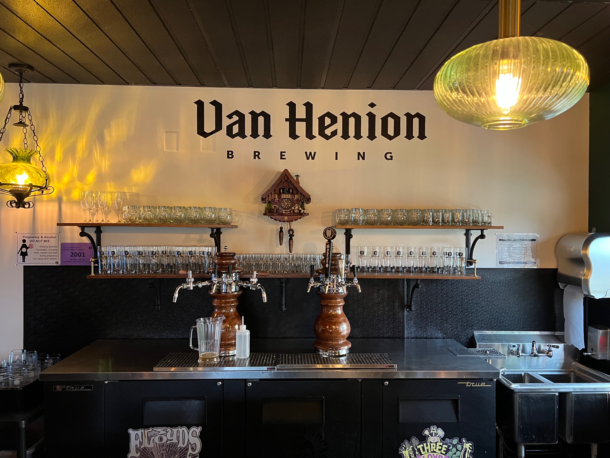 Van Henion Brewing is a great new brewery on Bend's eastside.