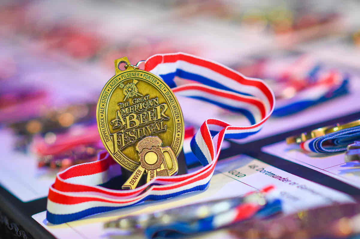 2022 Great American Beer Festival Medal. (Photo © Brewers Association)