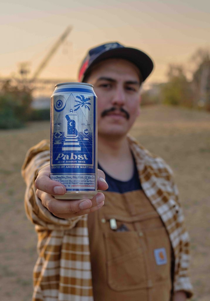 Seattle Artist, Andrew Martinez is Winner of Pabst Blue Ribbon 10th ...